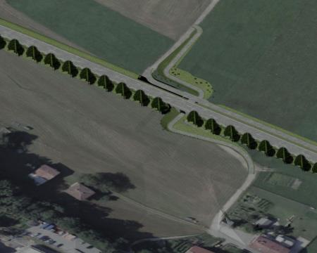 6_Obvoznica Tolmin_Podhod na koncu ulice Pod Brajdo